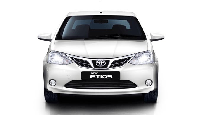 toyota etios front